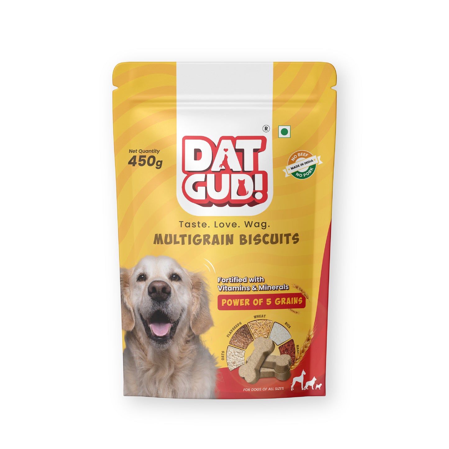 DatGud Multigrain Dog Biscuits
