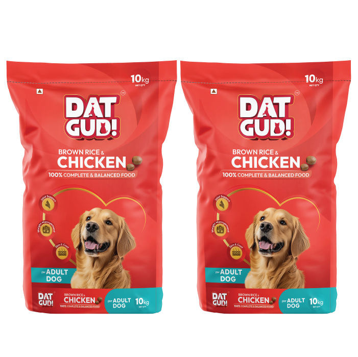 DatGud Brown Rice & Chicken, Adult Dry Dog Food
