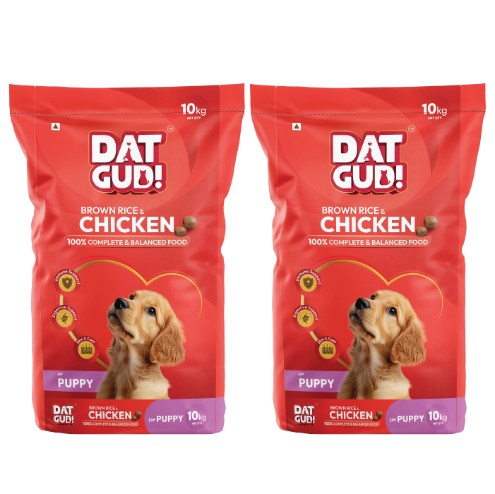 DatGud Brown Rice & Chicken, Dry Dog Food | Puppy